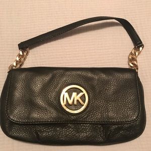 Black Leather Purse